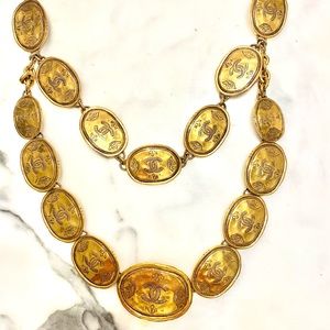 Vintage Chanel Coin Medallion Belt/Necklace